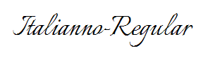 Italianno-Regular(仅支持英文)字体预览