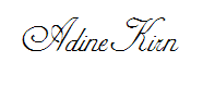 AdineKirnberg(仅支持英文)字体预览