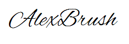 AlexBrush(仅支持英文)字体预览