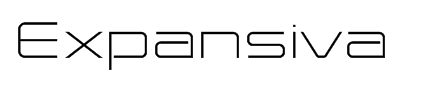 Expansiva字体预览