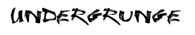 Undergrunge Tornado Demo字体预览