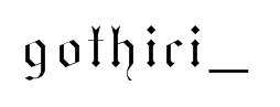 gothici_ 预览