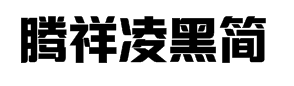 腾祥凌黑简 预览